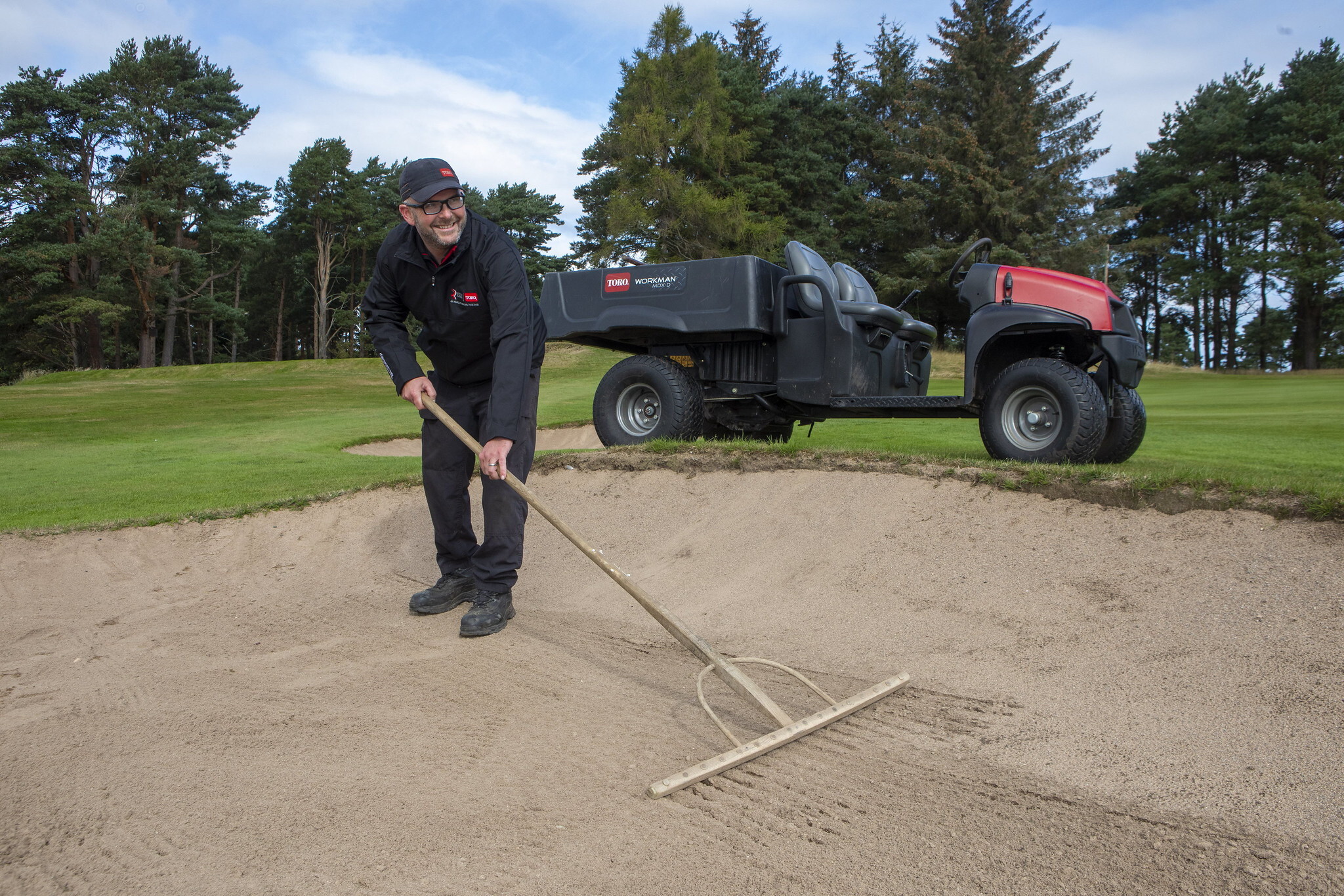 Toro Workman MDX at Forres Golf Club