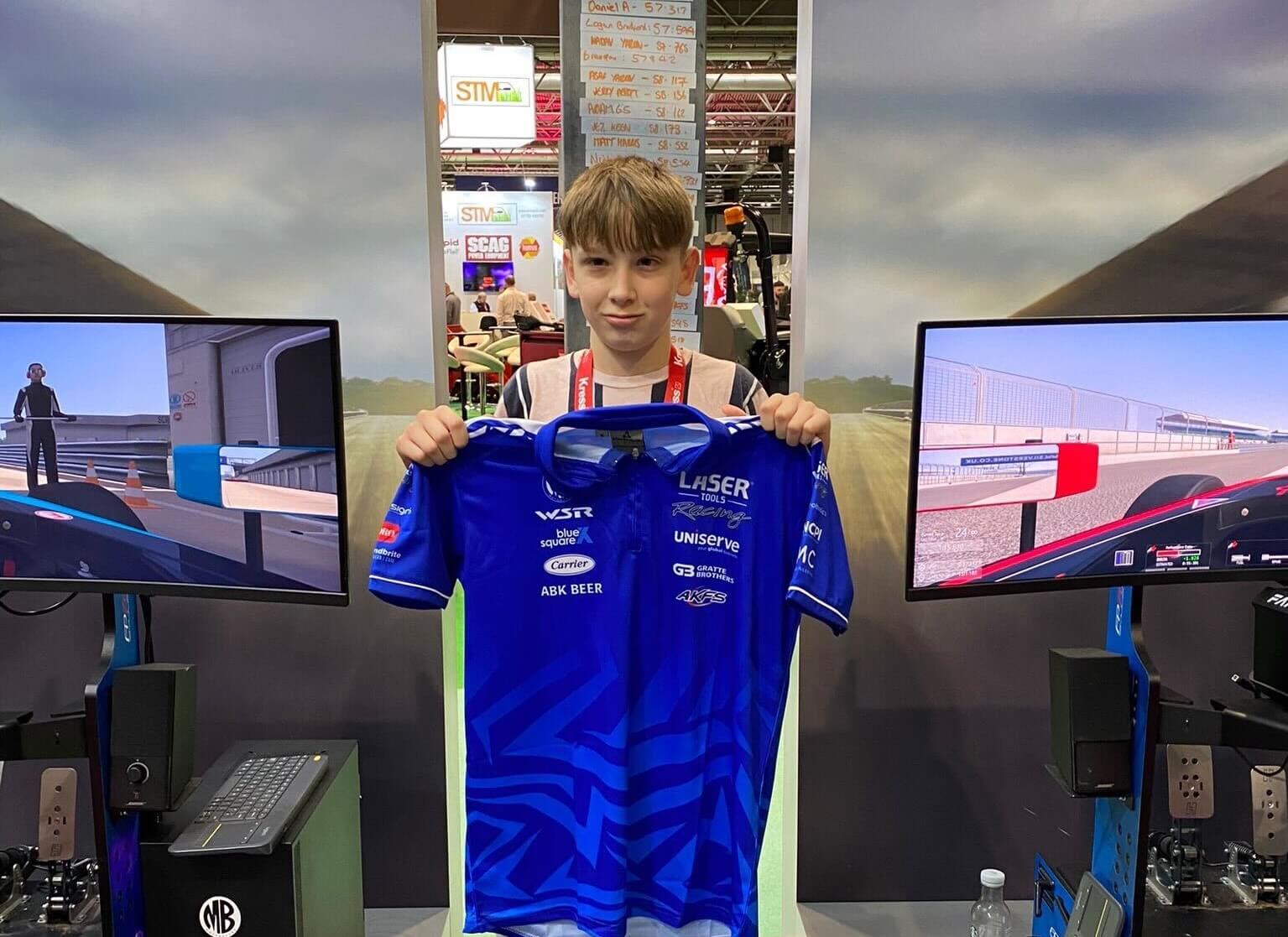 Logan Bradford, Toro, simulator winner