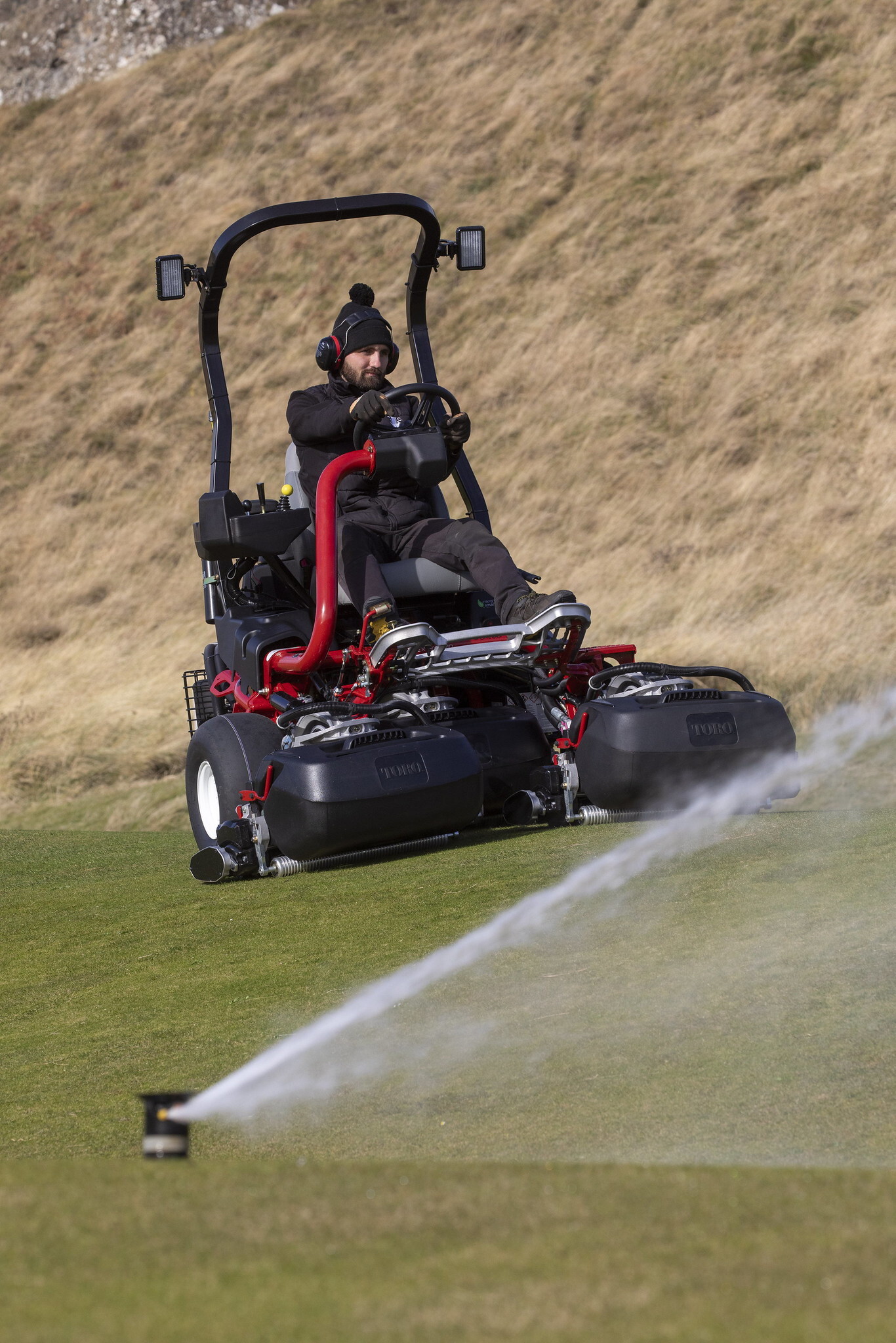 Toro mower and irrigation at Golf House Club, Elie