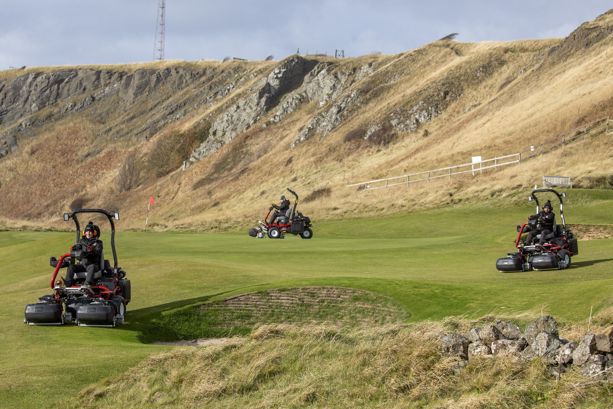 Toro takes on the traditional links course of Golf House Club, Elie.